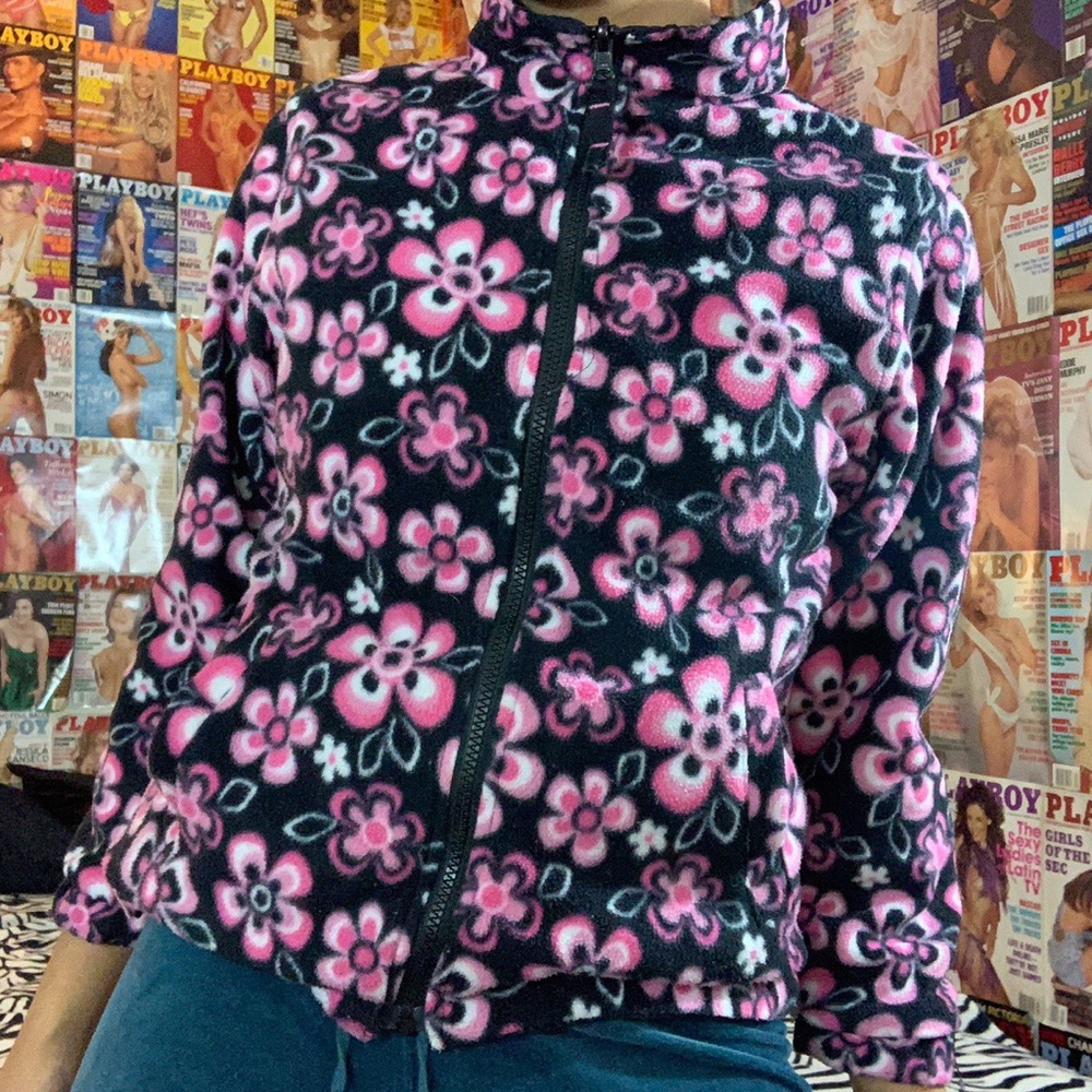 Floral Print Reversible Jacket